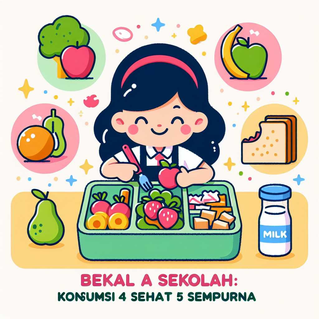 Bekal Sekolah: Konsumsi Makanan "4 Sehat 5 Sempurna" yang Sederhana namun
