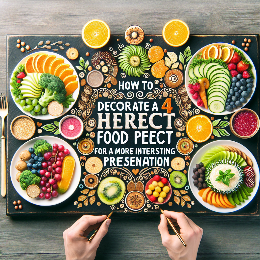 Cara Menghias Makanan 4 Sehat 5 Sempurna untuk Hidangan Lebih Menarik dan