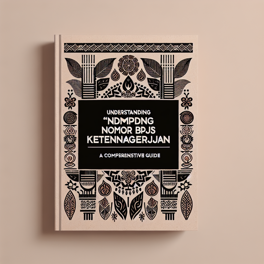Understanding "Nomor BPJS Ketenagakerjaan": A Comprehensive Guide for
